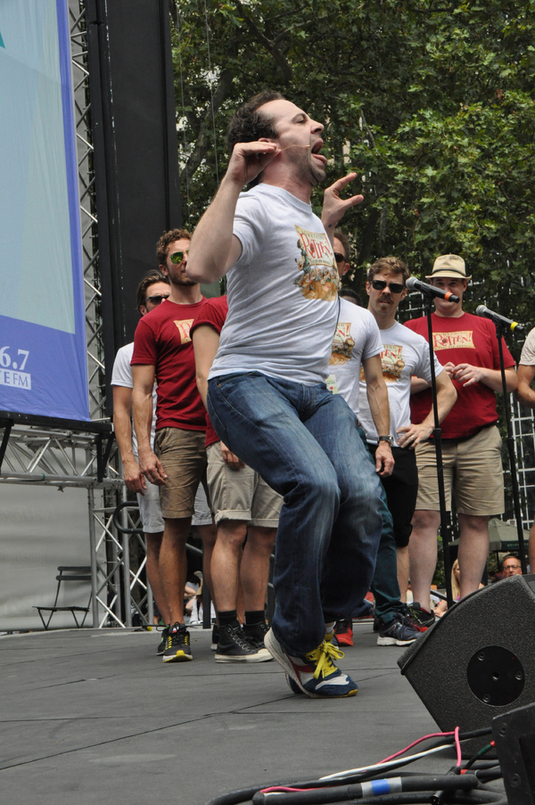 Photo Coverage: Broadway in Bryant Park Presents Casts of PHANTOM OF THE OPERA, SOMETHING ROTTEN AND MORE! 