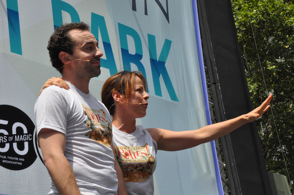 Rob McClure and Leslie Kritzer Photo