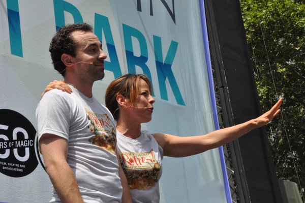 Photo Coverage: Broadway in Bryant Park Presents Casts of PHANTOM OF THE OPERA, SOMETHING ROTTEN AND MORE! Image