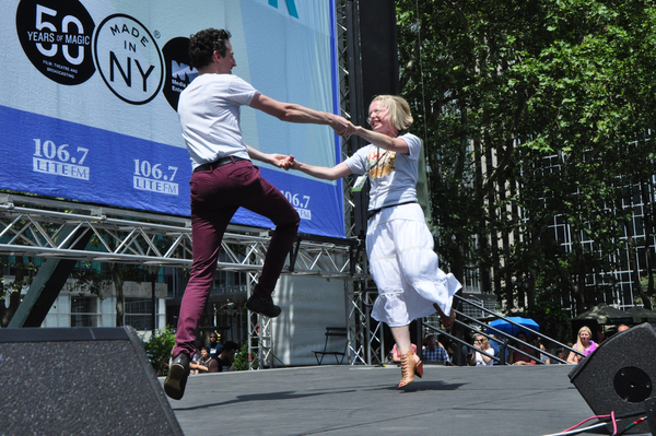 Photo Coverage: Broadway in Bryant Park Presents Casts of PHANTOM OF THE OPERA, SOMETHING ROTTEN AND MORE! Image