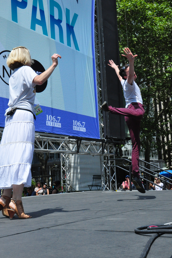 Photo Coverage: Broadway in Bryant Park Presents Casts of PHANTOM OF THE OPERA, SOMETHING ROTTEN AND MORE! Image