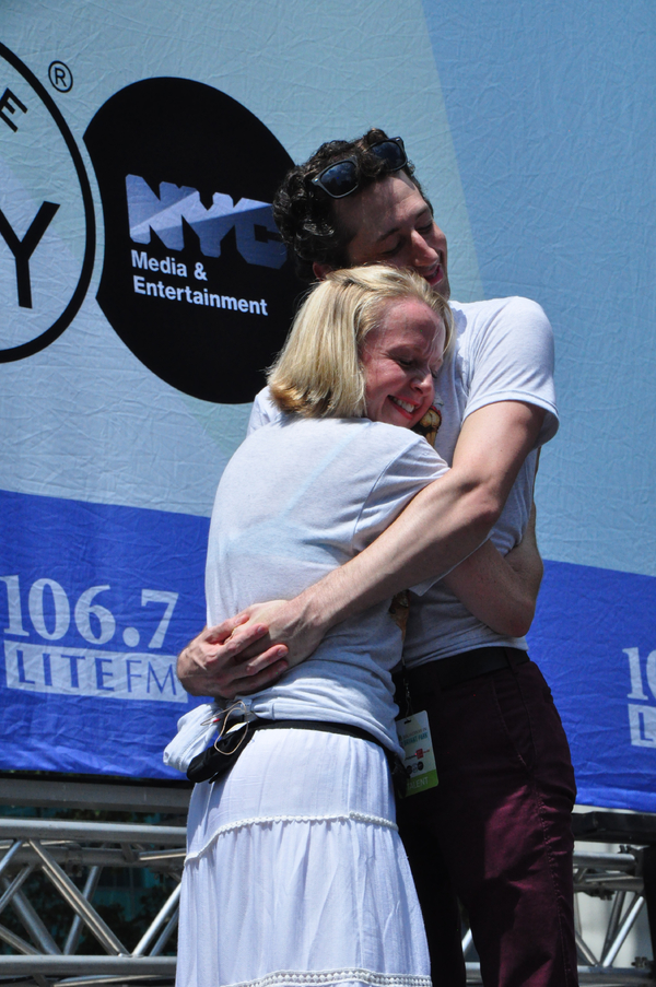 Photo Coverage: Broadway in Bryant Park Presents Casts of PHANTOM OF THE OPERA, SOMETHING ROTTEN AND MORE! Image