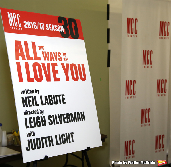 Photo Coverage: Meet the Company of MCC's ALL THE WAYS TO SAY I LOVE YOU Image