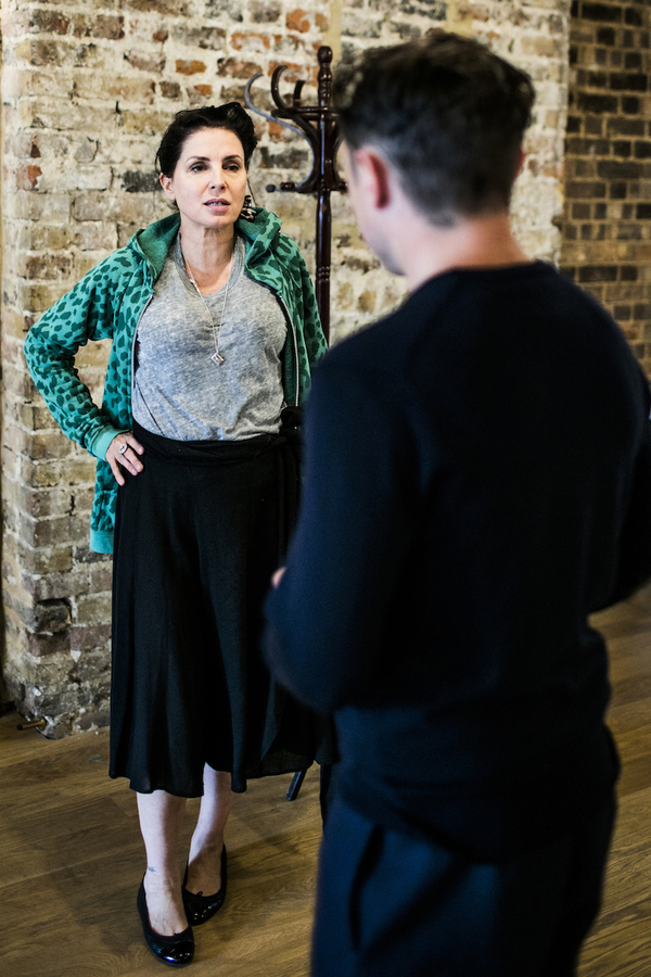 Photo Flash: In Rehearsal With Sadie Frost For BRITTEN IN BROOKLYN Image