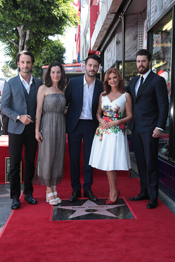 Photo Flash: Roma Downey Receives Star on Hollywood Walk of Fame Image