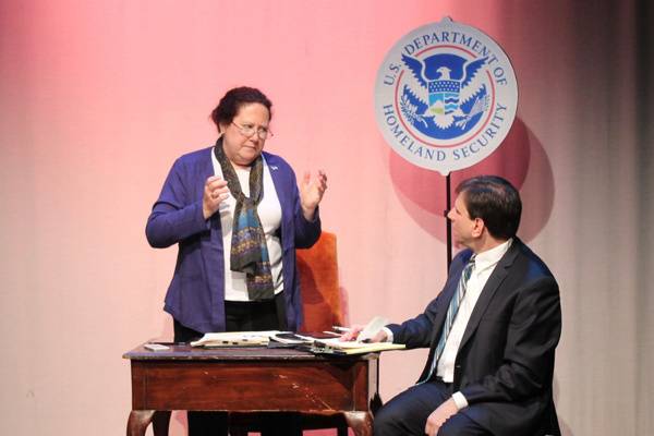 Photo Flash: First Look at the Political Intrigue in DEBRIEFING at FringeNYC Image