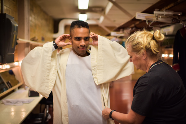 Photo Flash: Go Backstage with AIDA at The Muny Image