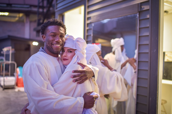 Photo Flash: Go Backstage with AIDA at The Muny Image