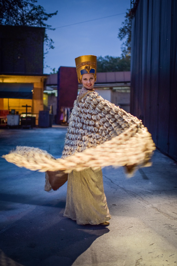 Photo Flash: Go Backstage with AIDA at The Muny Image