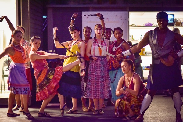 Photo Flash: Go Backstage with AIDA at The Muny Image