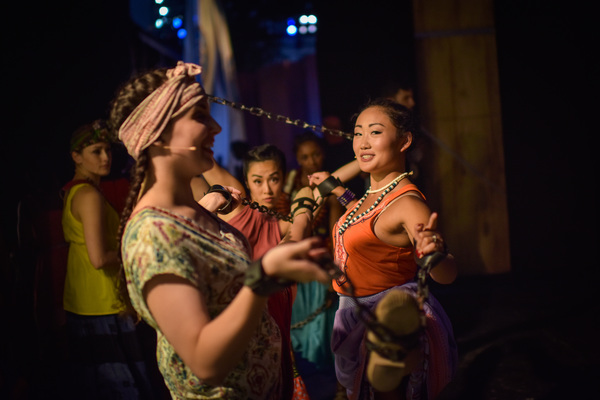 Photo Flash: Go Backstage with AIDA at The Muny Image