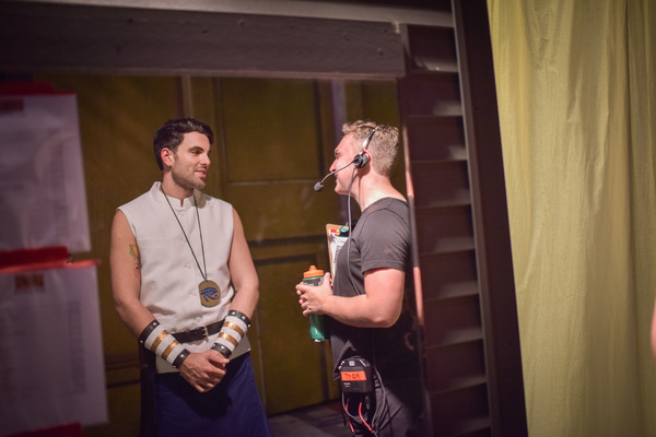 Photo Flash: Go Backstage with AIDA at The Muny Image