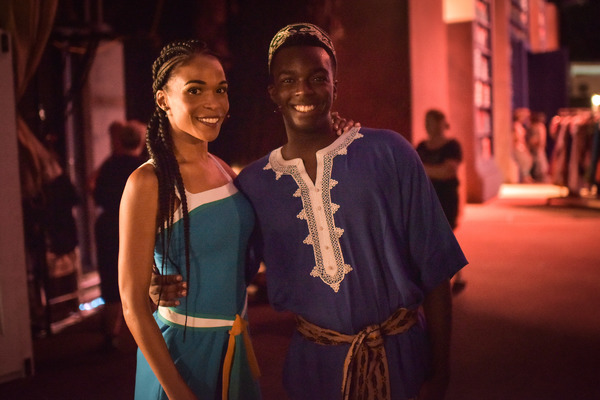 Photo Flash: Go Backstage with AIDA at The Muny Image