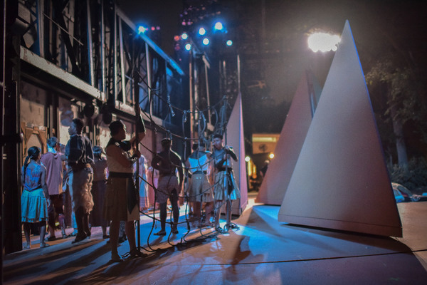 Photo Flash: Go Backstage with AIDA at The Muny Image