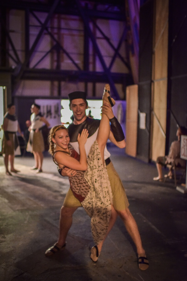 Photo Flash: Go Backstage with AIDA at The Muny Image