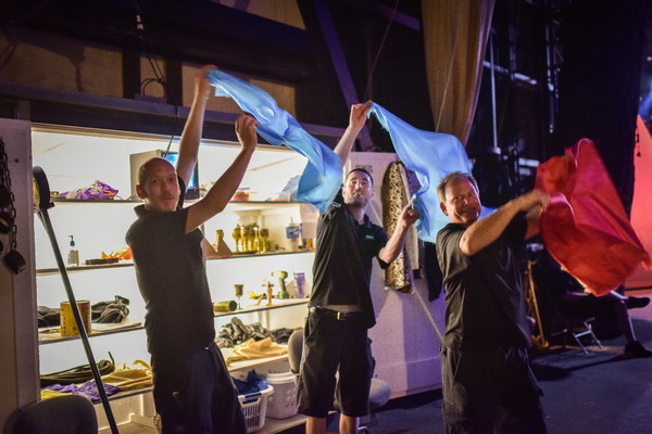 Photo Flash: Go Backstage with AIDA at The Muny Image