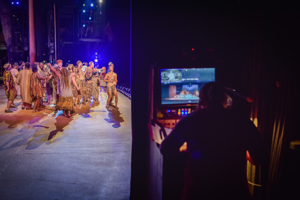 Photo Flash: Go Backstage with AIDA at The Muny Image