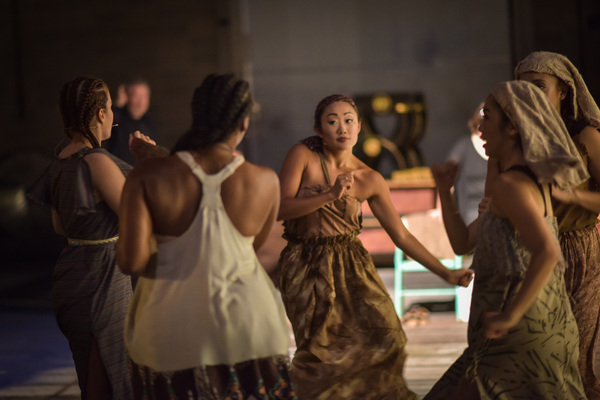 Photo Flash: Go Backstage with AIDA at The Muny Image