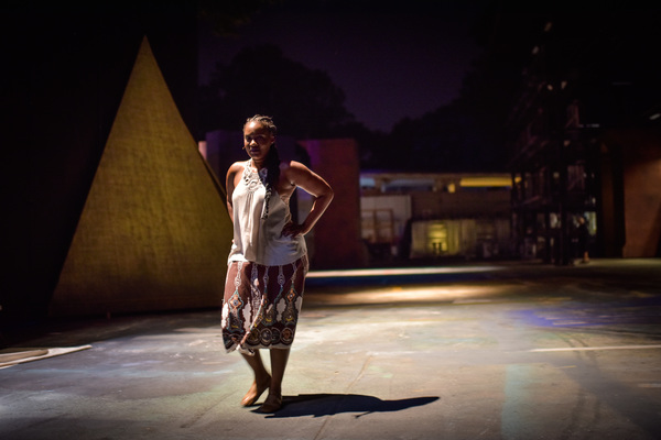Photo Flash: Go Backstage with AIDA at The Muny Image