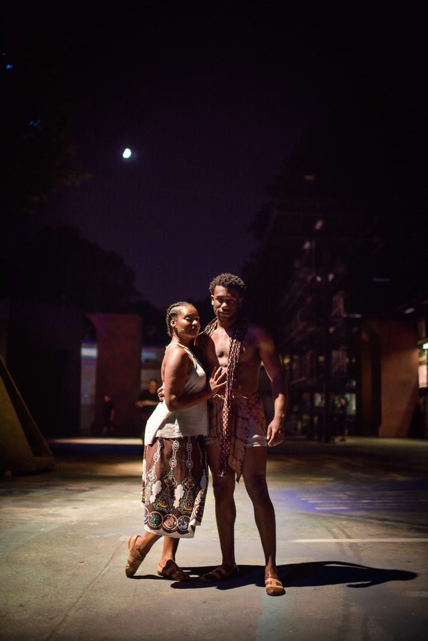 Photo Flash: Go Backstage with AIDA at The Muny Image
