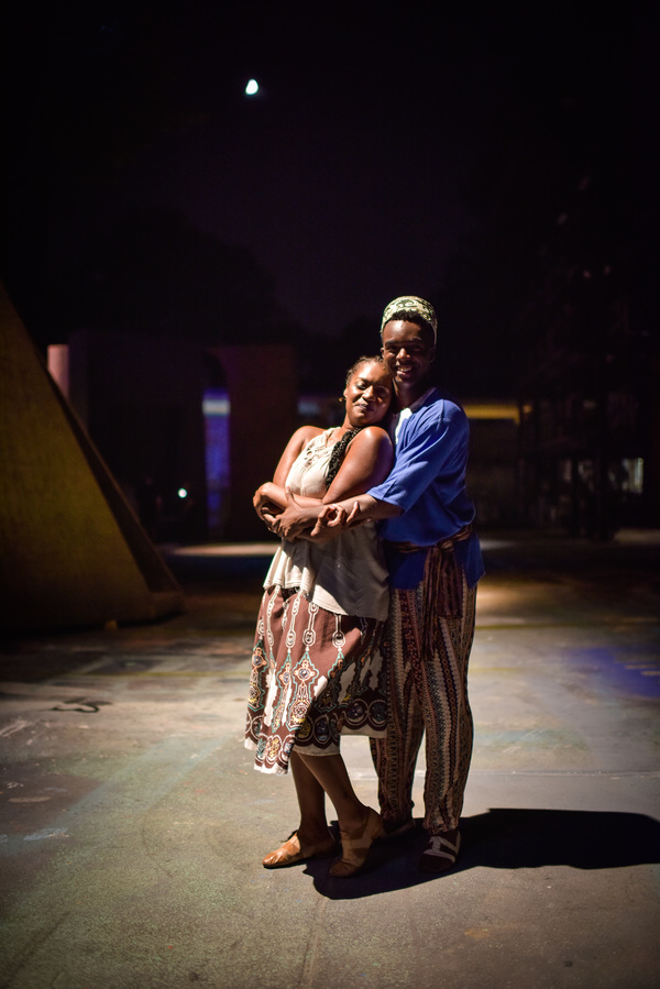 Photo Flash: Go Backstage with AIDA at The Muny Image