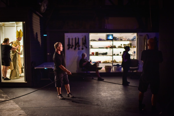 Photo Flash: Go Backstage with AIDA at The Muny Image