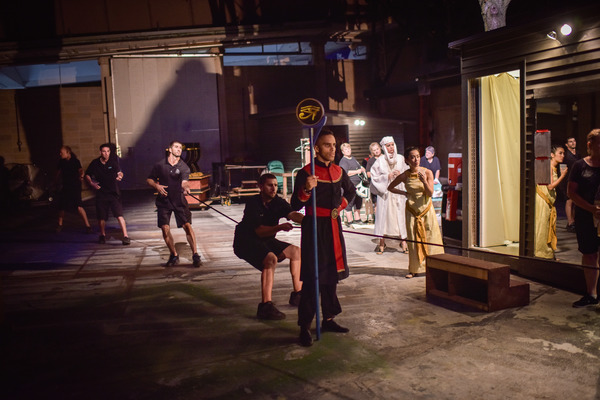 Photo Flash: Go Backstage with AIDA at The Muny Image