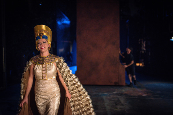Photo Flash: Go Backstage with AIDA at The Muny Image