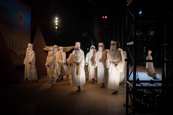 Photo Flash: Go Backstage with AIDA at The Muny Image