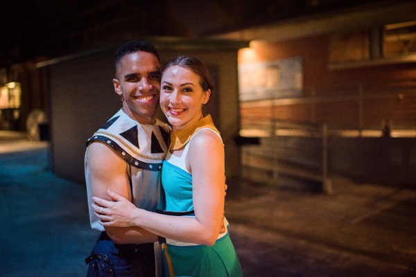 Photo Flash: Go Backstage with AIDA at The Muny Image