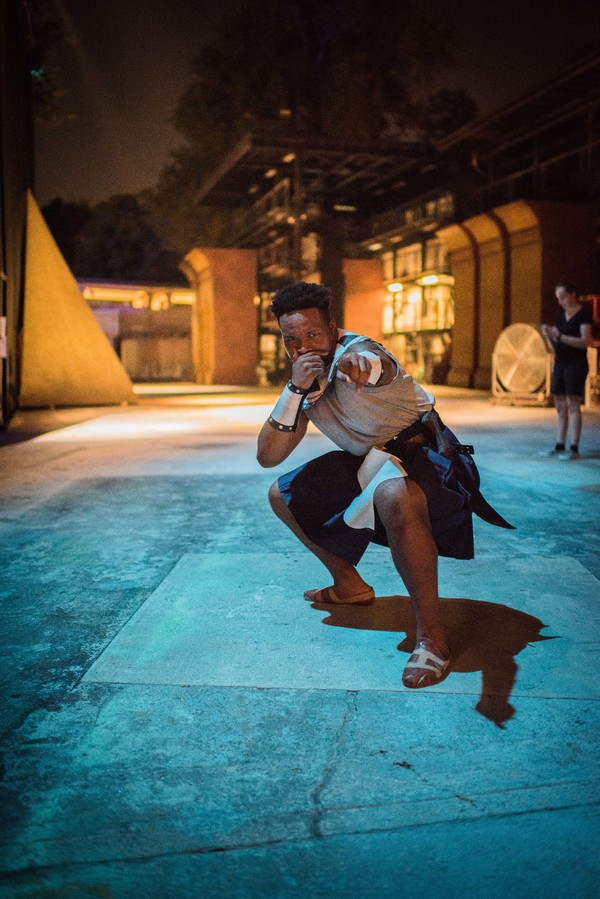 Photo Flash: Go Backstage with AIDA at The Muny Image