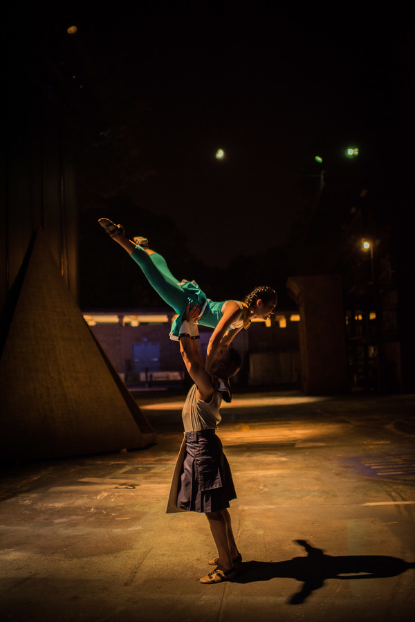 Photo Flash: Go Backstage with AIDA at The Muny Image
