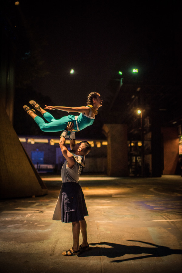 Photo Flash: Go Backstage with AIDA at The Muny Image