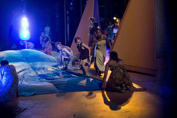 Photo Flash: Go Backstage with AIDA at The Muny Image