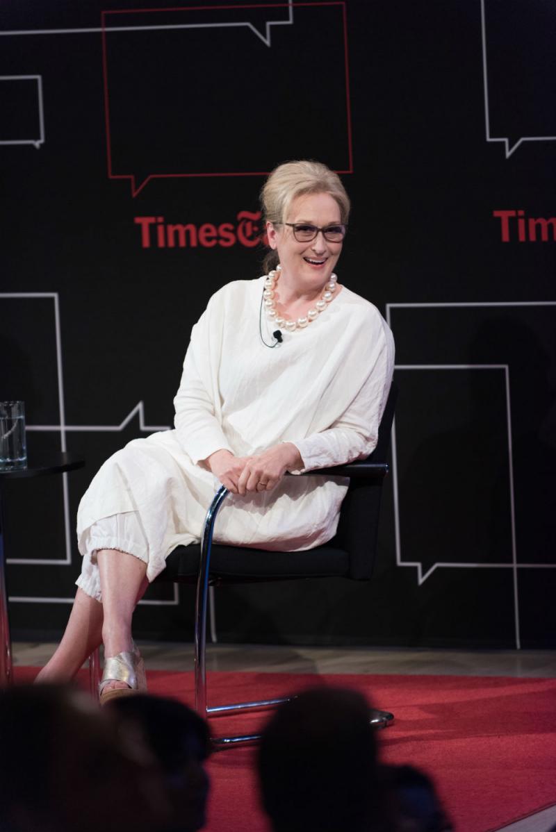 Photo & Video: Meryl Streep Talks FLORENCE FOSTER JENKINS & More in 'TimesTalks' Image