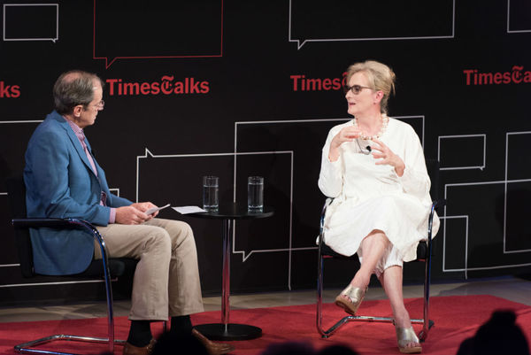 Photo & Video: Meryl Streep Talks FLORENCE FOSTER JENKINS & More in 'TimesTalks' Image