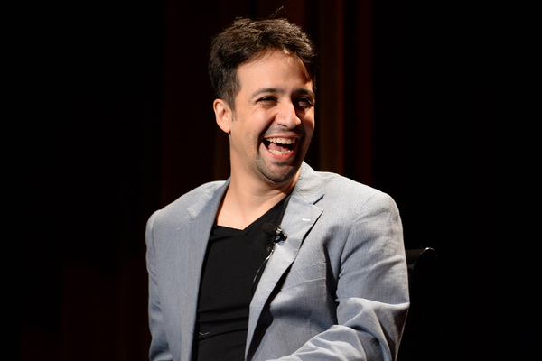 GREASE LIVE: Lin-Manuel Miranda talks  onstage during FOX''s GREASE LIVEQ&A With the  Photo