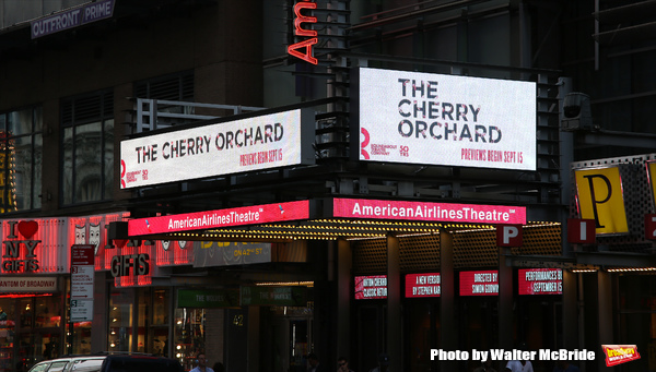 Up on the Marquee: THE CHERRY ORCHARD Image