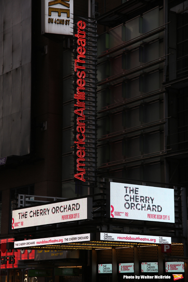Up on the Marquee: THE CHERRY ORCHARD Image