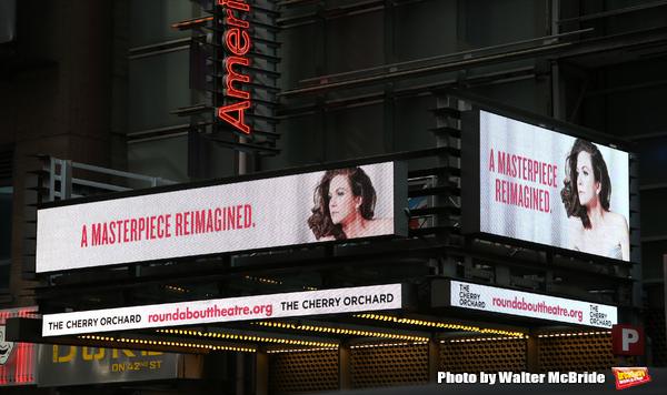Up on the Marquee: THE CHERRY ORCHARD Image