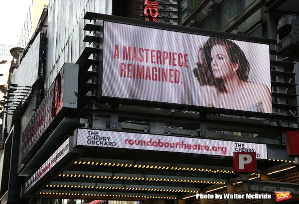 Up on the Marquee: THE CHERRY ORCHARD Image