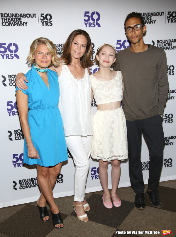 Photo Coverage: Diane Lane & the Company of Roundabout Theatre Company's THE CHERRY ORCHARD Meet the Press! Image