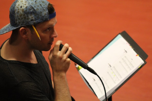 How to Break Rehearsal. Photo by Andrew Garrett. Property of Village Theatre. Photo