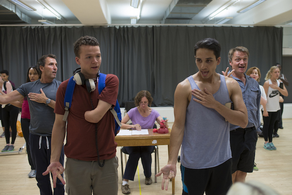Photo Flash: In Rehearsal With A PACIFIST'S GUIDE TO THE WAR ON CANCER 