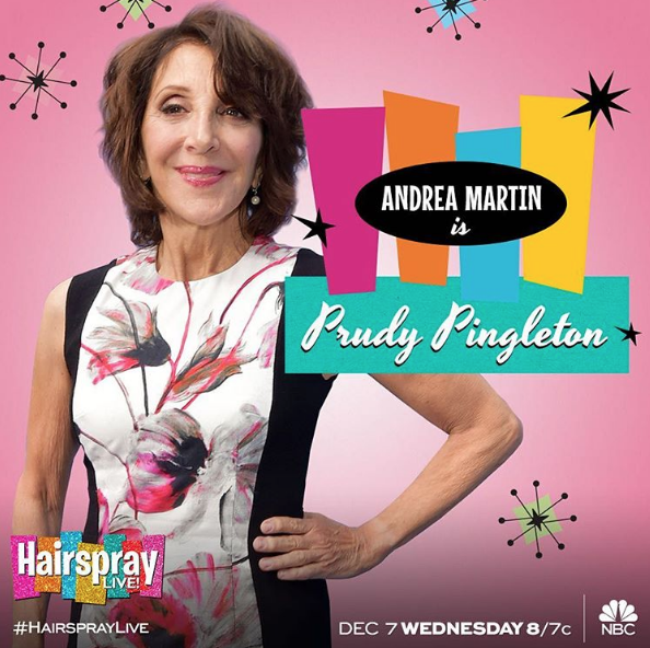 Tony & Emmy Winner Andrea Martin Joins Cast of NBC's HAIRSPRAY LIVE! Image