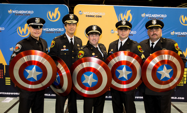 Photo Flash: Wizard World Honors Rosemont Public Safety Department 