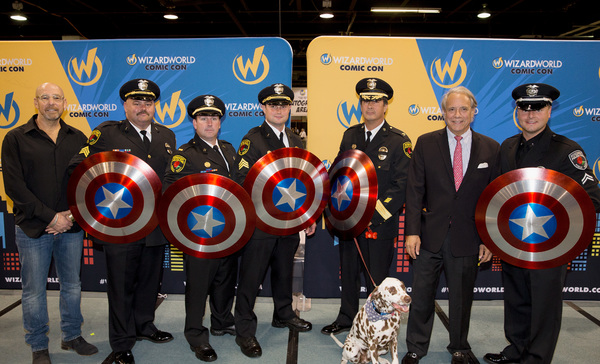 Photo Flash: Wizard World Honors Rosemont Public Safety Department 