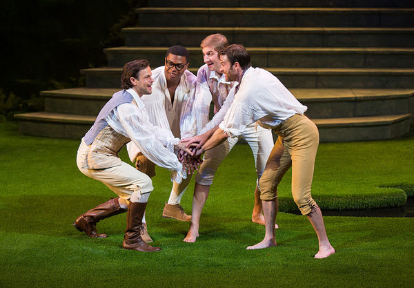 Photo Flash: First Look at Kieran Campion, Pascale Armand and More in LOVE'S LABOR'S LOST at The Old Globe Image