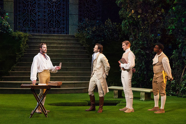 Photo Flash: First Look at Kieran Campion, Pascale Armand and More in LOVE'S LABOR'S LOST at The Old Globe Image