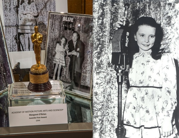 Margaret O'Brien's Junior Academy Award. Photo